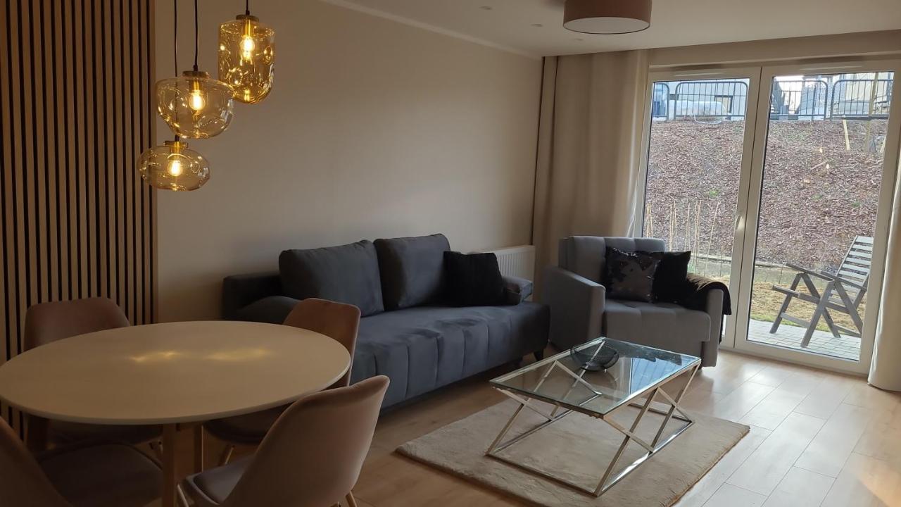 Sloneczny Apartament Z Ogrodkiem Гданськ Екстер'єр фото